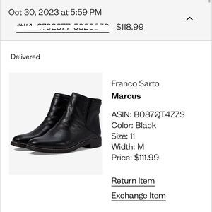 Women’s Size 11 Leather Boots